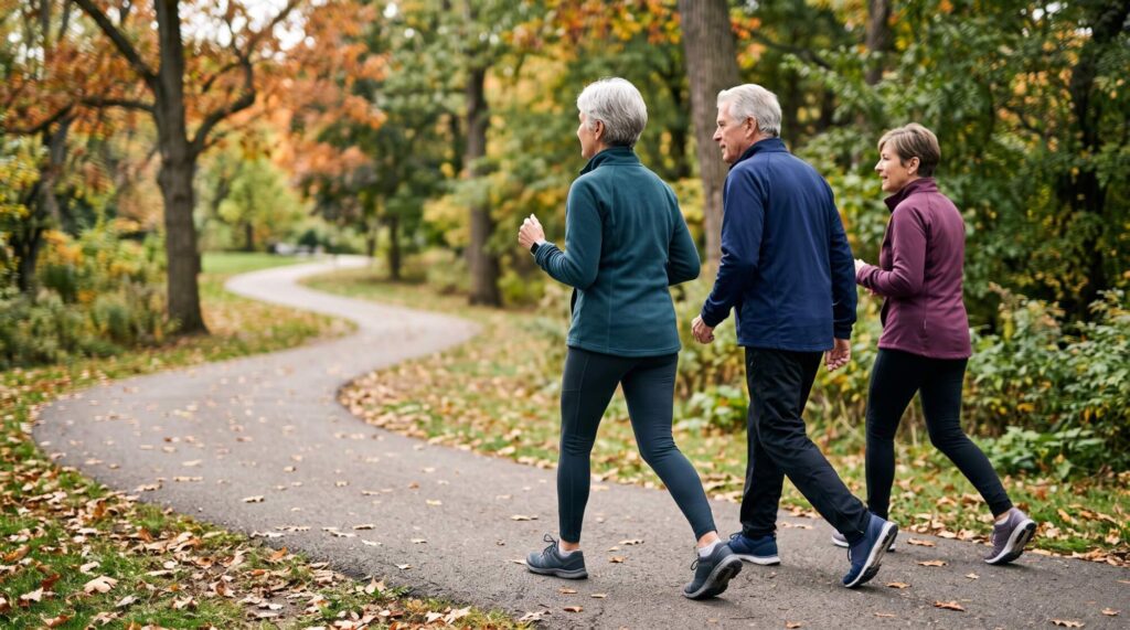 Walking Into Fall